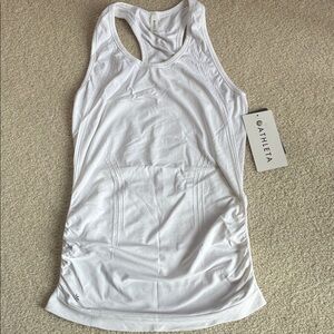 Athleta Women's Speedlight White Tank Top